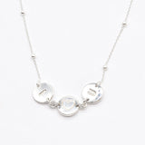 I Love You Necklace - Gold Love Pendant - Engraved Heart Pendant