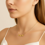 Gold Vermeil Engraved Heart Necklace - A charming love pendant, ideal for everyday style and meaningful gifts.