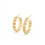 TE-083-E-0S: Gold Vermeil 18k