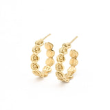 TE-083-E-0S: Gold Vermeil 18k