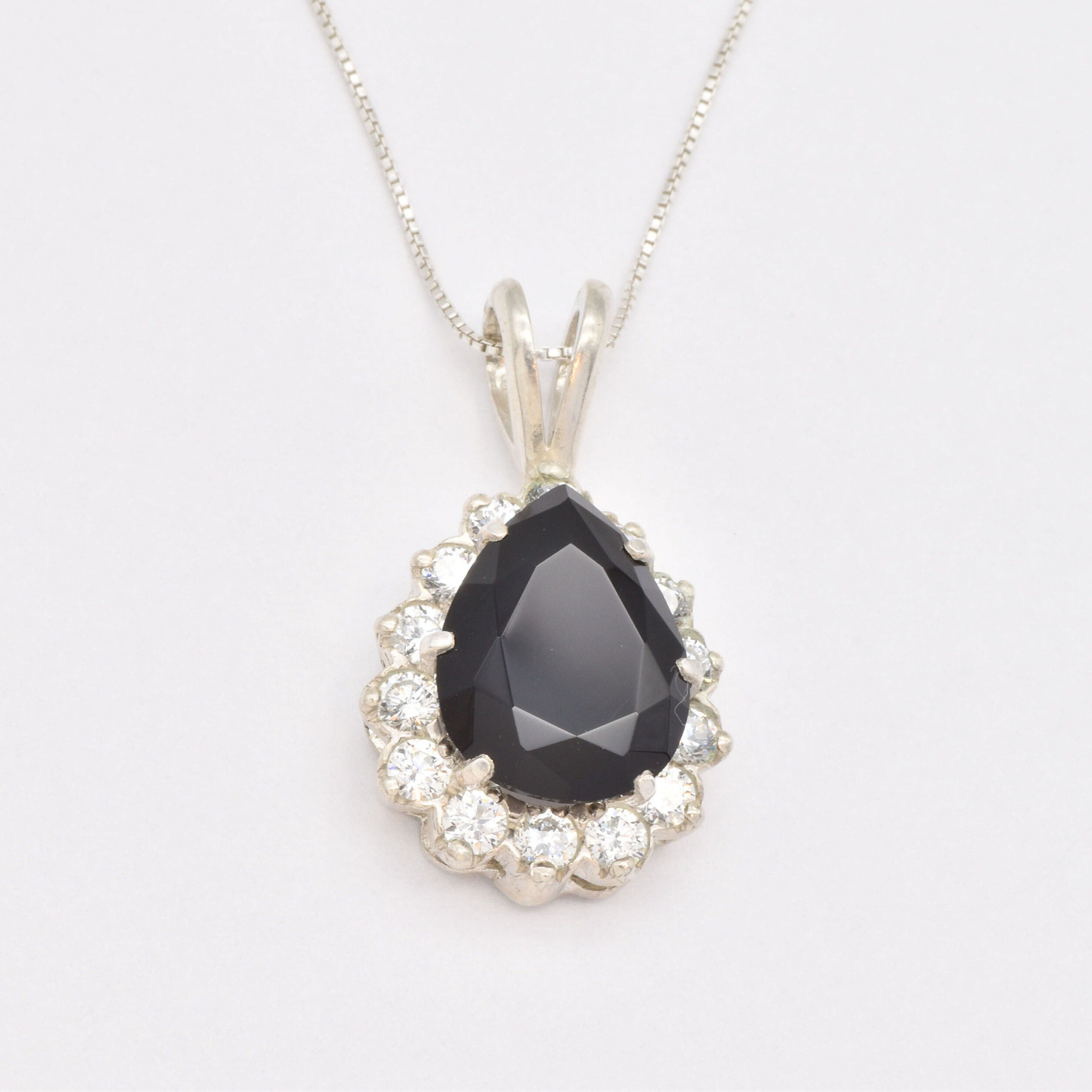 6025-P-nONY: Sterling Silver 925 Natural Onyx