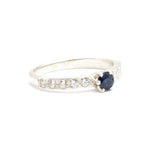 Charming Natural Sapphire Ring in 925 Sterling Silver, a lovely choice for daily wear and thoughtful gift-giving moments.