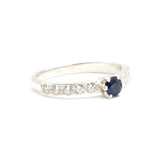 Charming Natural Sapphire Ring in 925 Sterling Silver, a lovely choice for daily wear and thoughtful gift-giving moments.