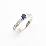 Stunning Natural Sapphire Ring set in 925 Sterling Silver, ideal for everyday elegance and memorable gift occasions.
