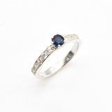 Stunning Natural Sapphire Ring set in 925 Sterling Silver, ideal for everyday elegance and memorable gift occasions.