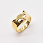 TE-137-R-0S: Gold Vermeil 18k