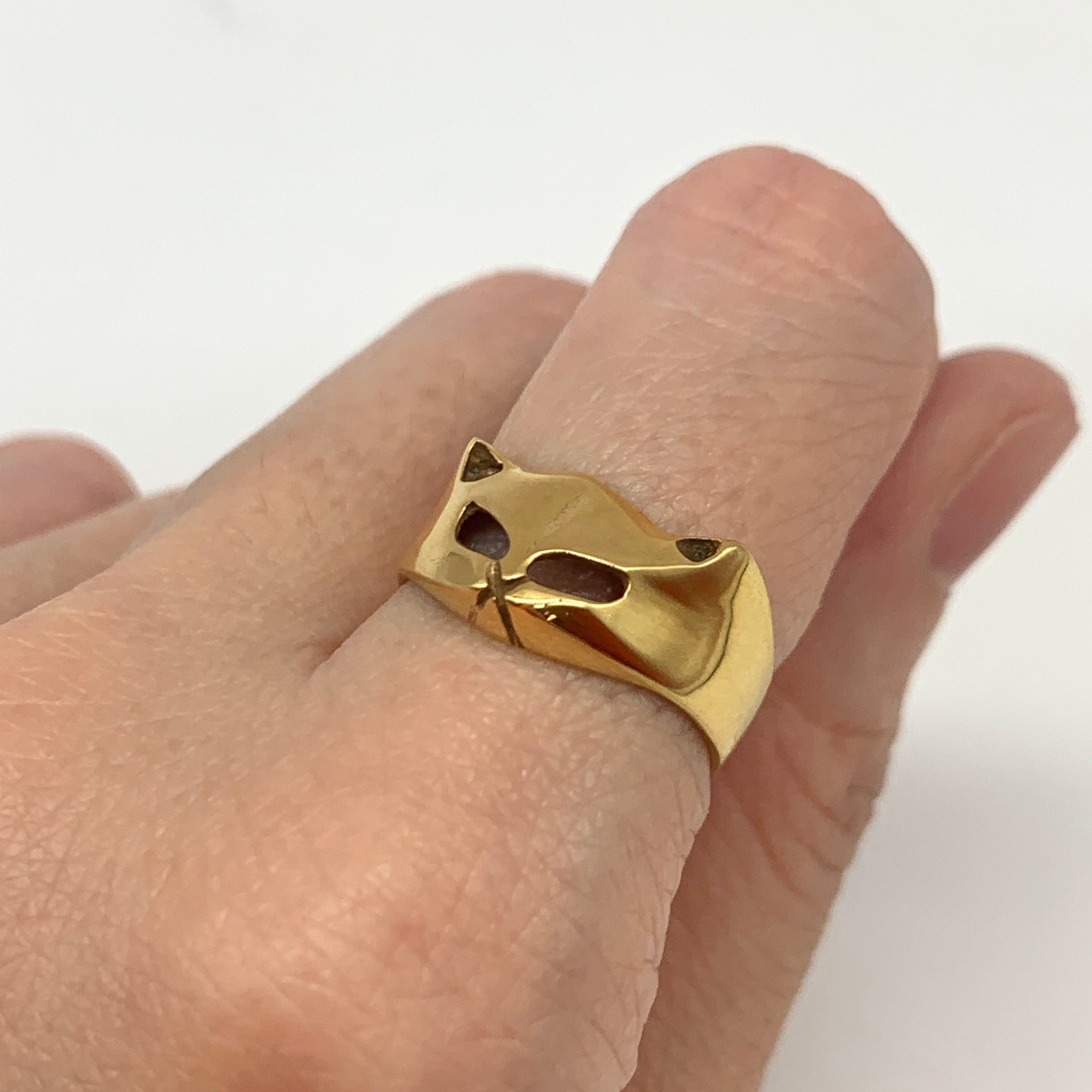 TE-137-R-0S: Gold Vermeil 18k