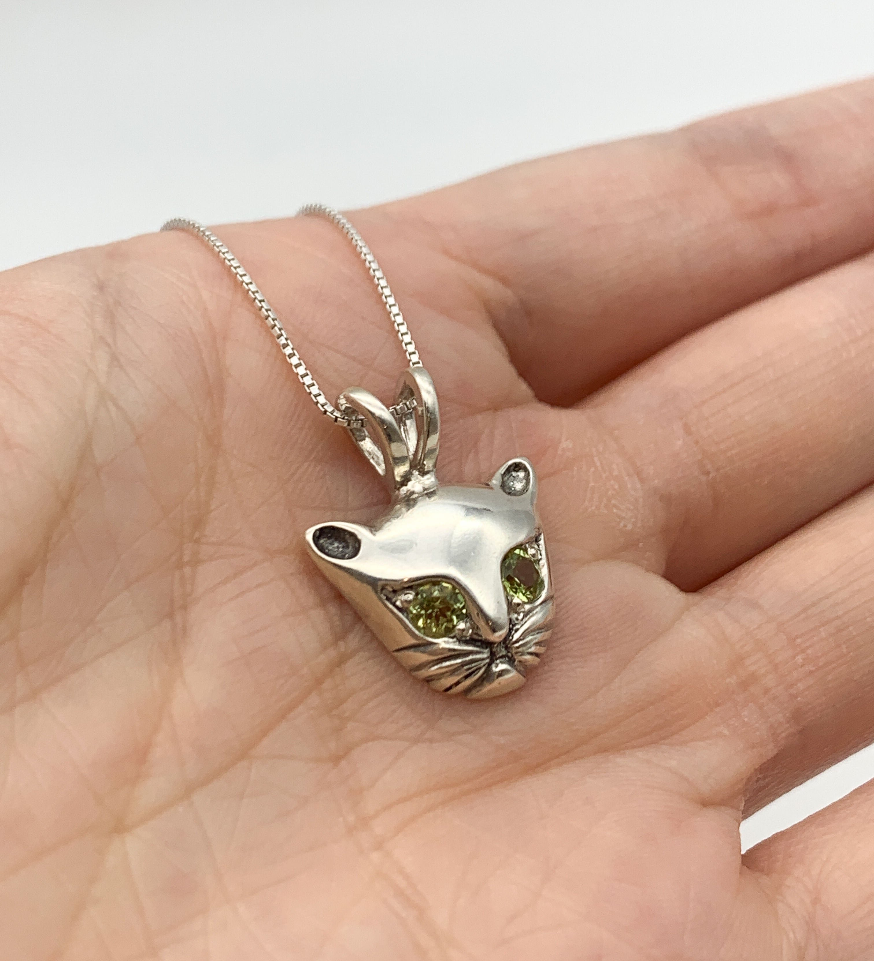 2947-P-nPER: Sterling Silver 925 Natural Peridot