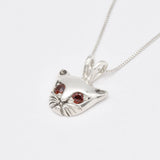 2947-P-nGAR: Sterling Silver 925 Natural Garnet