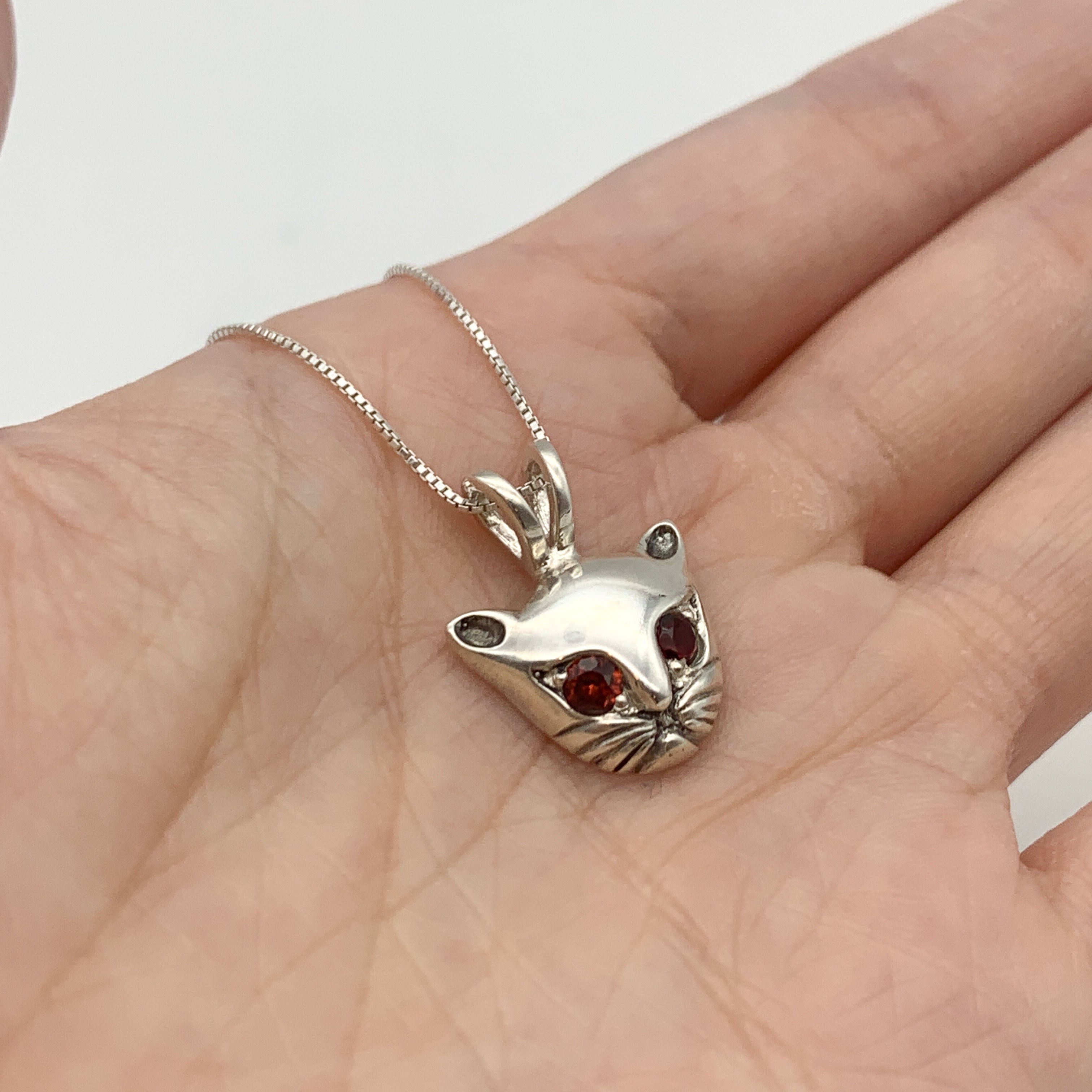 2947-P-nGAR: Sterling Silver 925 Natural Garnet