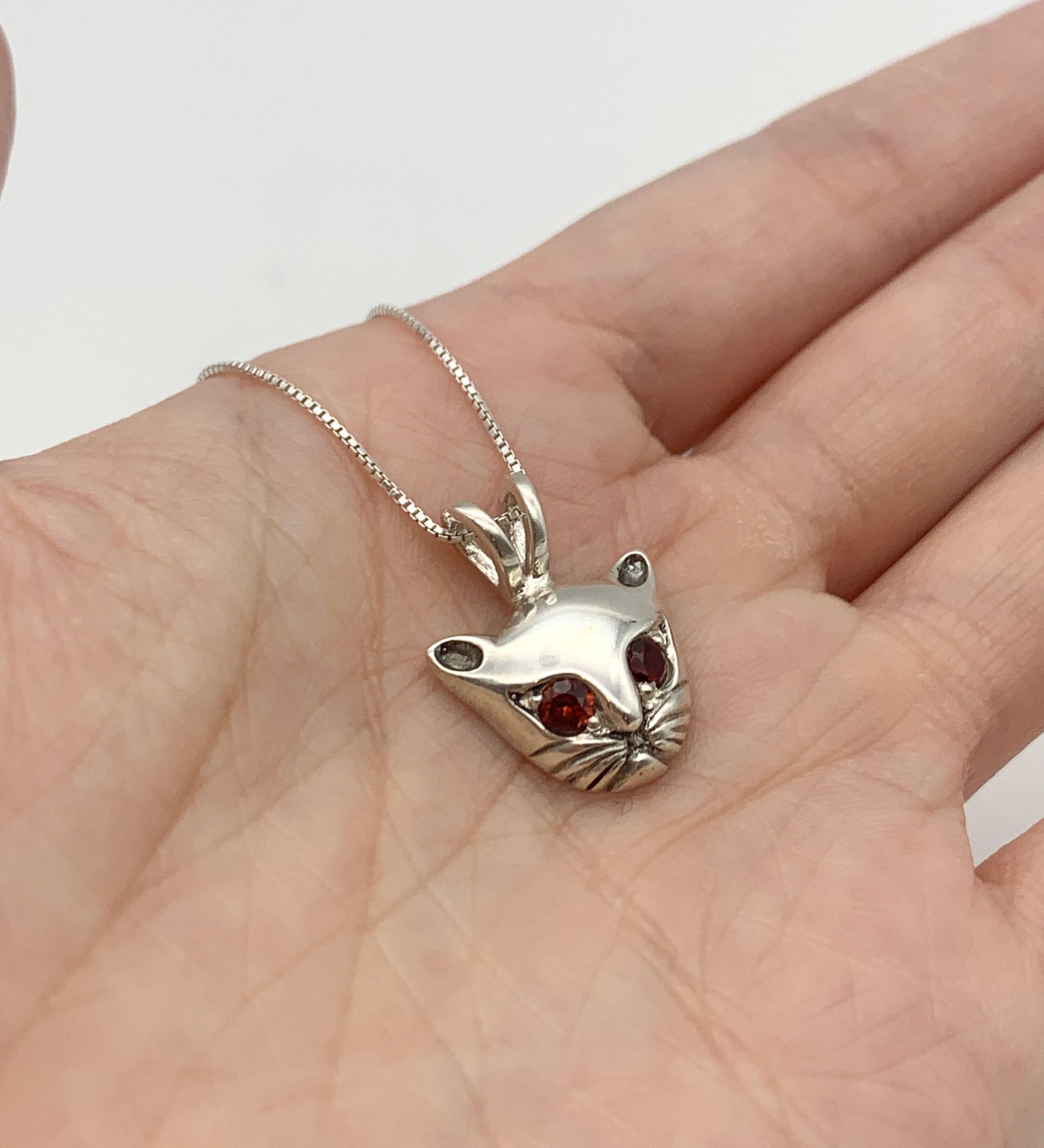 2947-P-nGAR: Sterling Silver 925 Natural Garnet