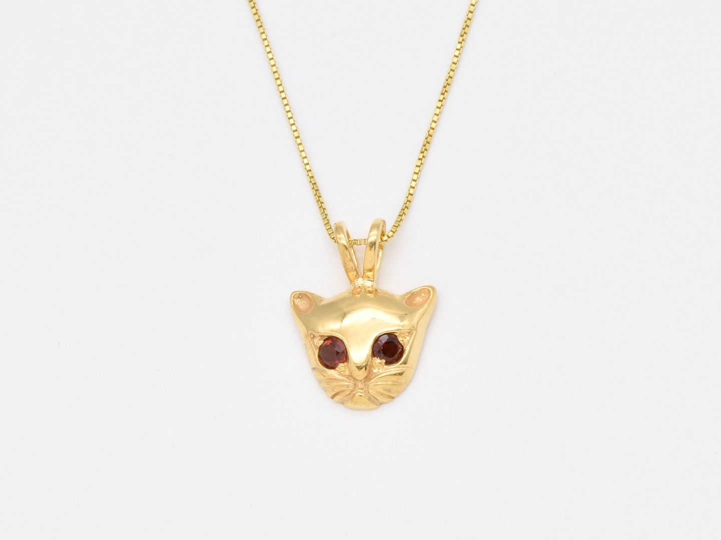 2947-P-nGAR: Gold Vermeil 18k Natural Garnet