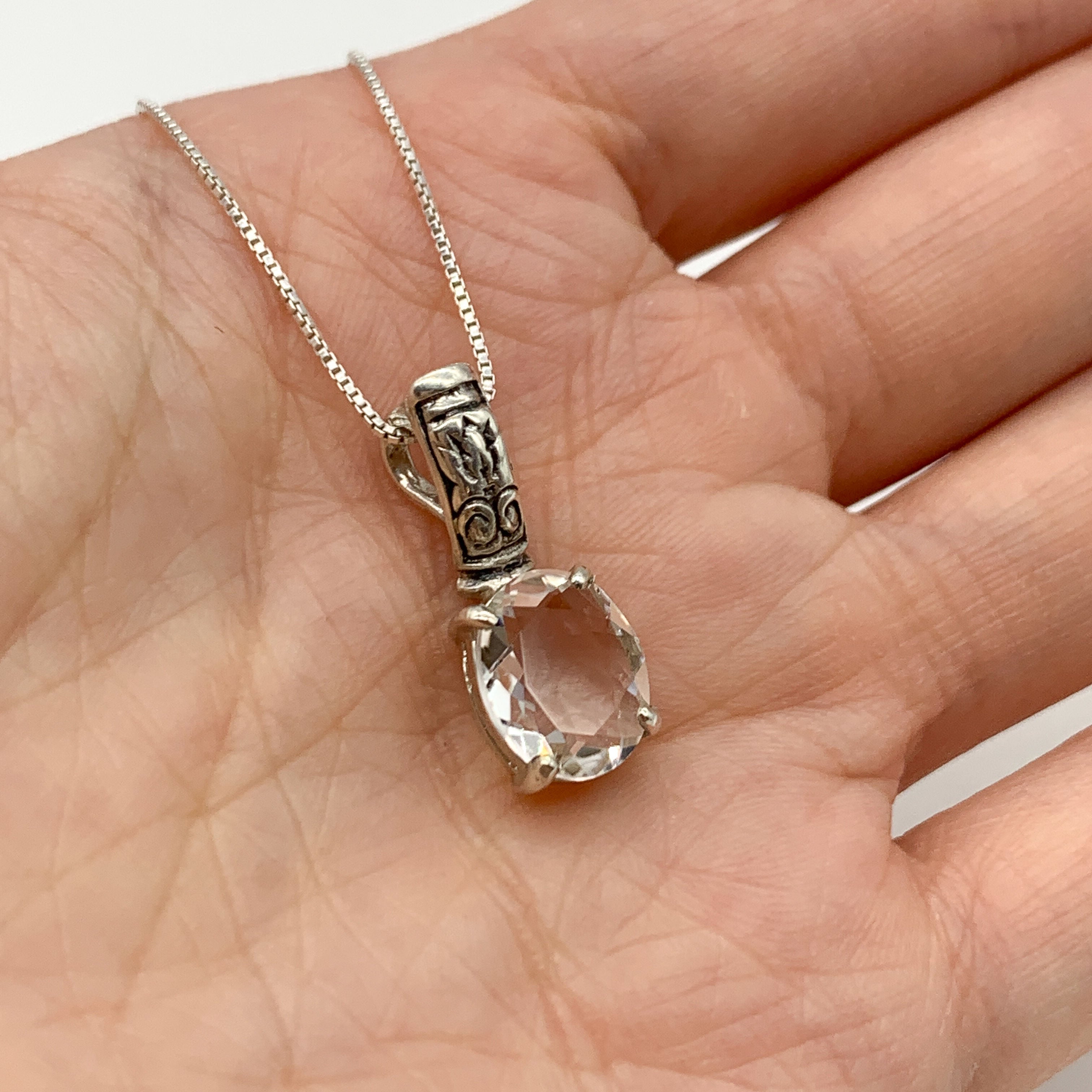 2804-P-nWHT: Sterling Silver 925