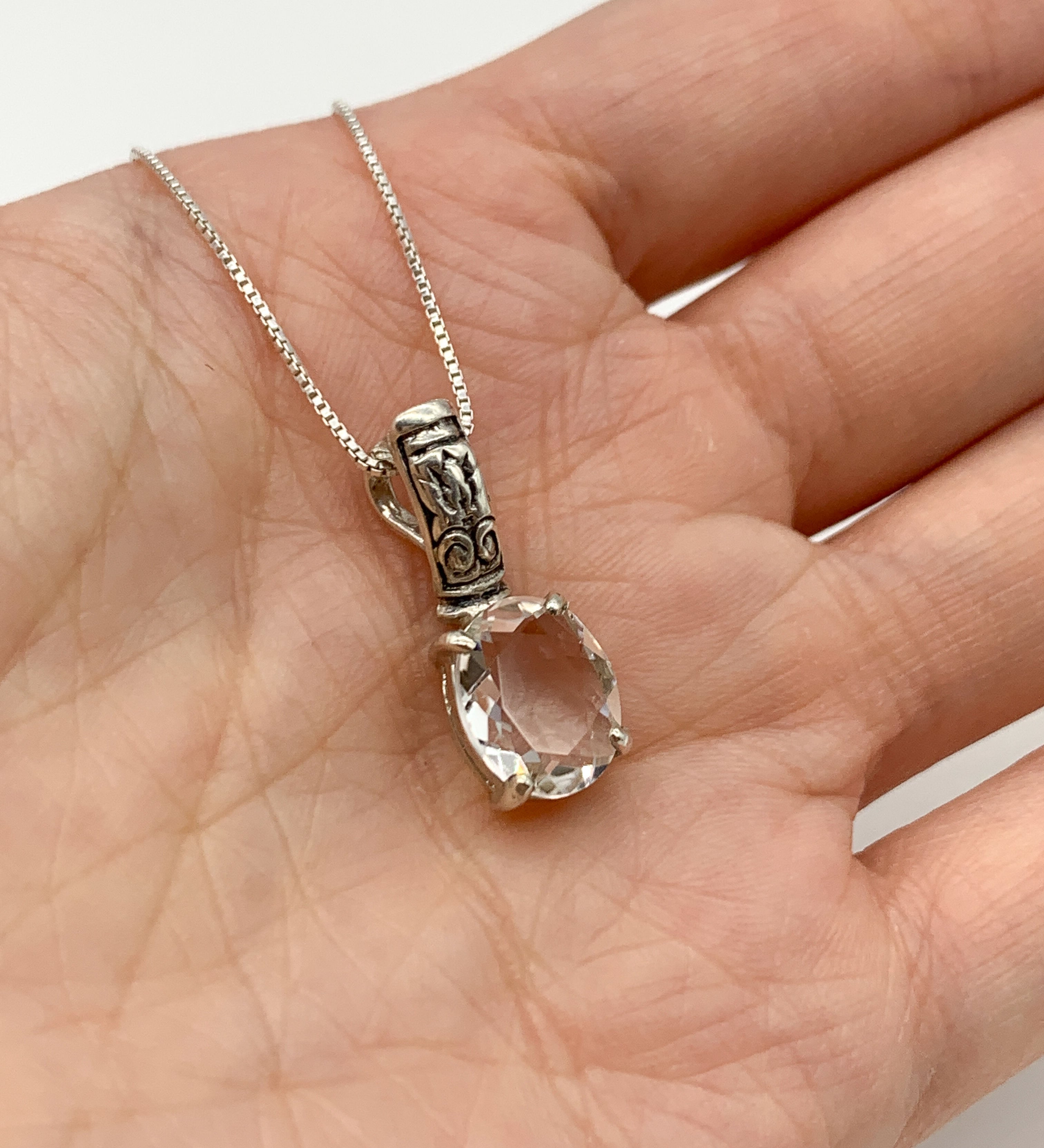 2804-P-nWHT: Sterling Silver 925