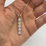 2577-P-nMOO: Sterling Silver 925 Natural Moonstone