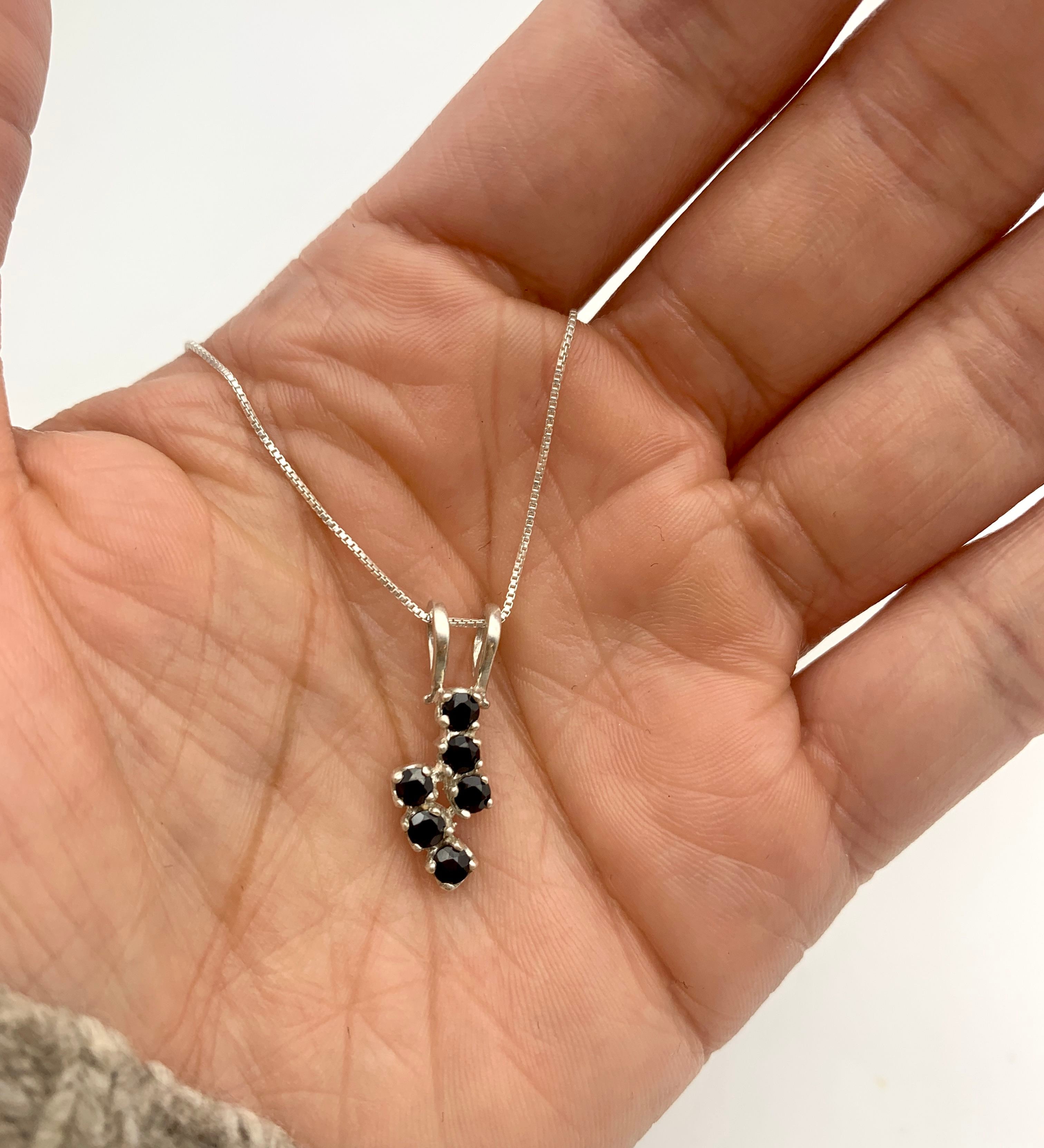 2605-P-nONY: Sterling Silver 925 Natural Onyx