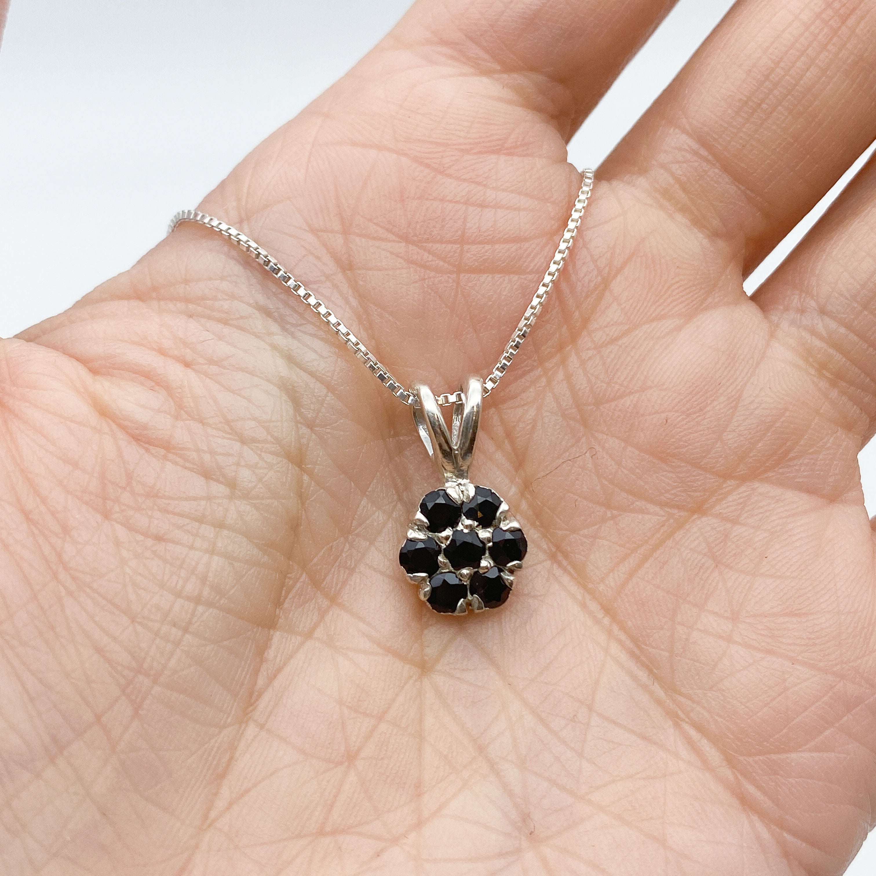 2609-P-nONY: Sterling Silver 925 Natural Onyx