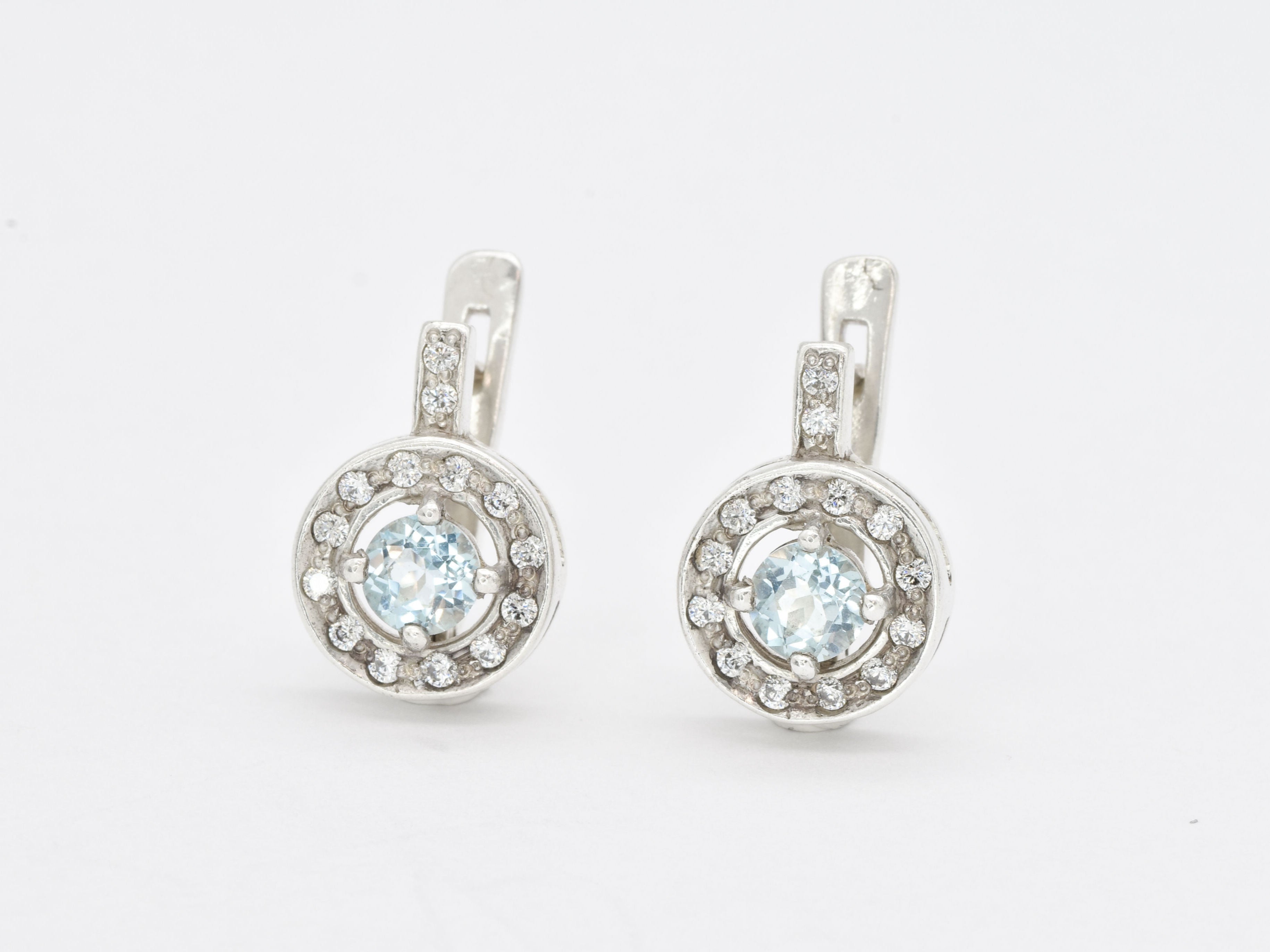 2429-E-nBTP: Sterling Silver 925 Natural Blue Topaz