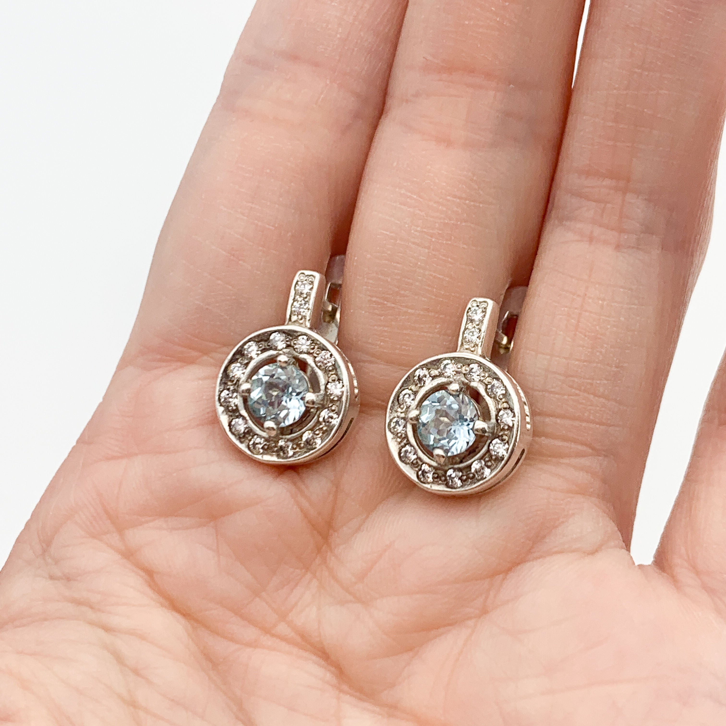 2429-E-nBTP: Sterling Silver 925 Natural Blue Topaz