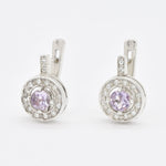 2429-E-nAME: Sterling Silver 925 Natural Amethyst