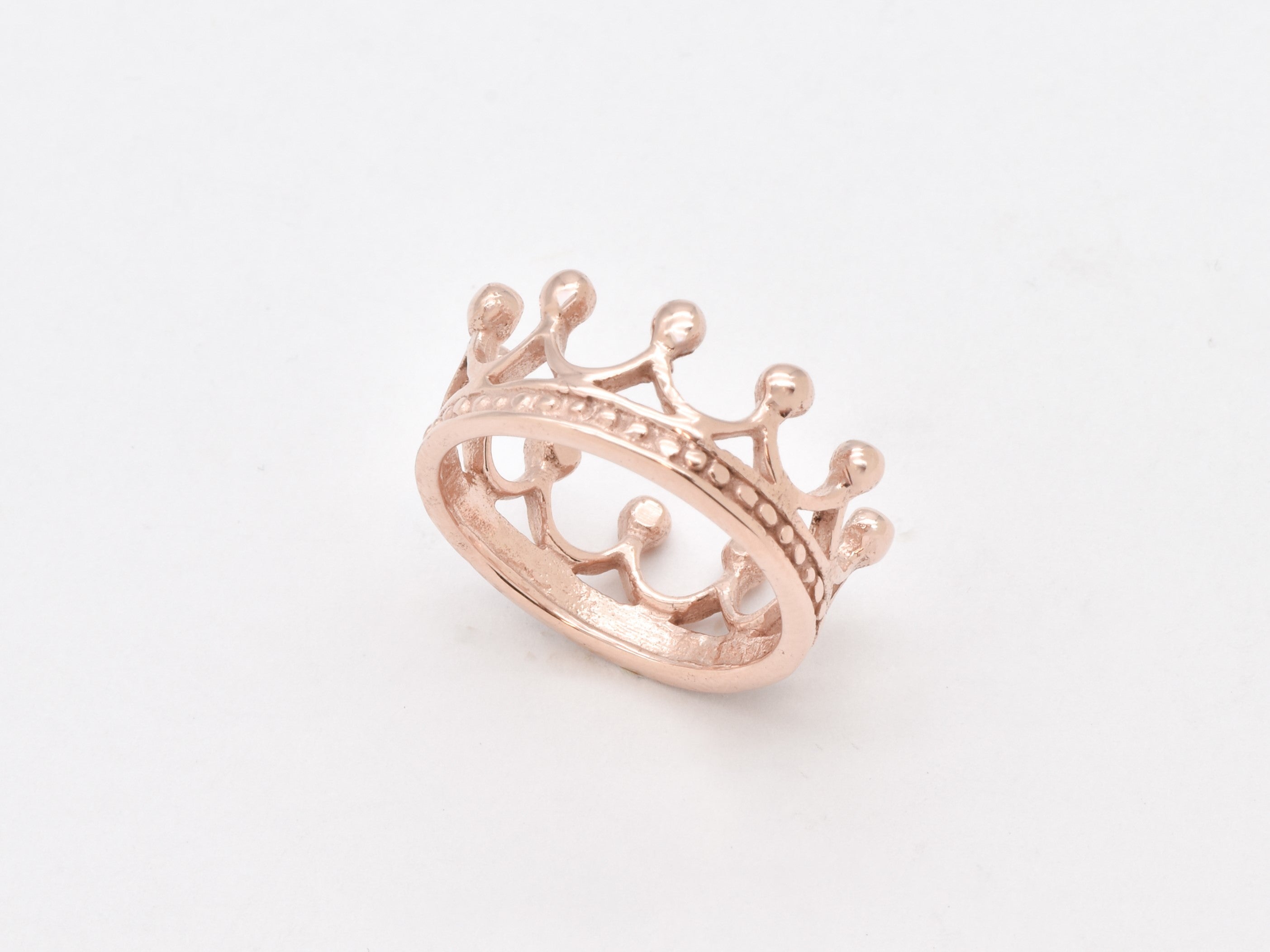 Gold Crown Ring, Gold Tiara Ring, Gold Princess Ring, Queen Ring, King Ring, Handmade Crown Ring, Crown Ring, Tiara Ring, Gold Vermeil Ring