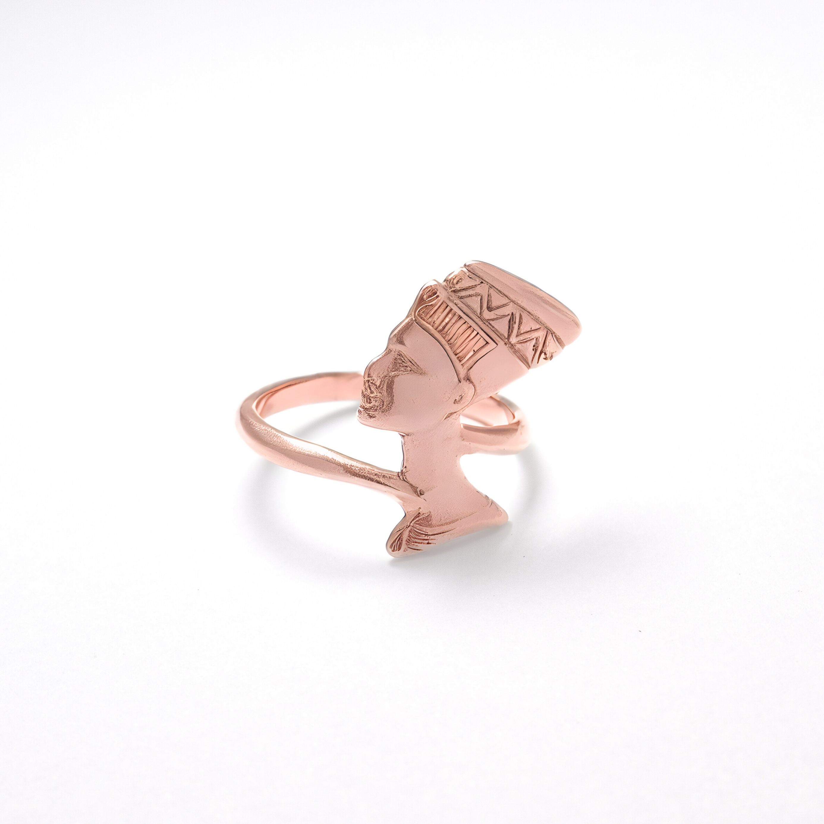 Nefertiti Ring, Egyptian Ring, Egyptia Silver Ring, Egyptian Jewelry, Solid Silver Ring, Silver Head Ring, Statement Ring, 925 Solid Ring(1)
