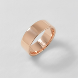 Thick Silver Band - Wide Silver Ring - Chunky Silver Band