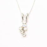 2605-p-nMOO: Sterling Silver 925 Natural Moonstone