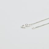 Sterling Silver Dainty Box Chain