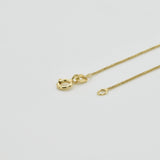 18K Gold Vermeil Dainty Box Chain