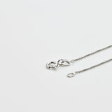 White Gold Vermeil Dainty Box Chain