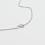 White Gold Vermeil Dainty Box Chain