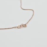 Rose Gold Vermeil Dainty Box Chain