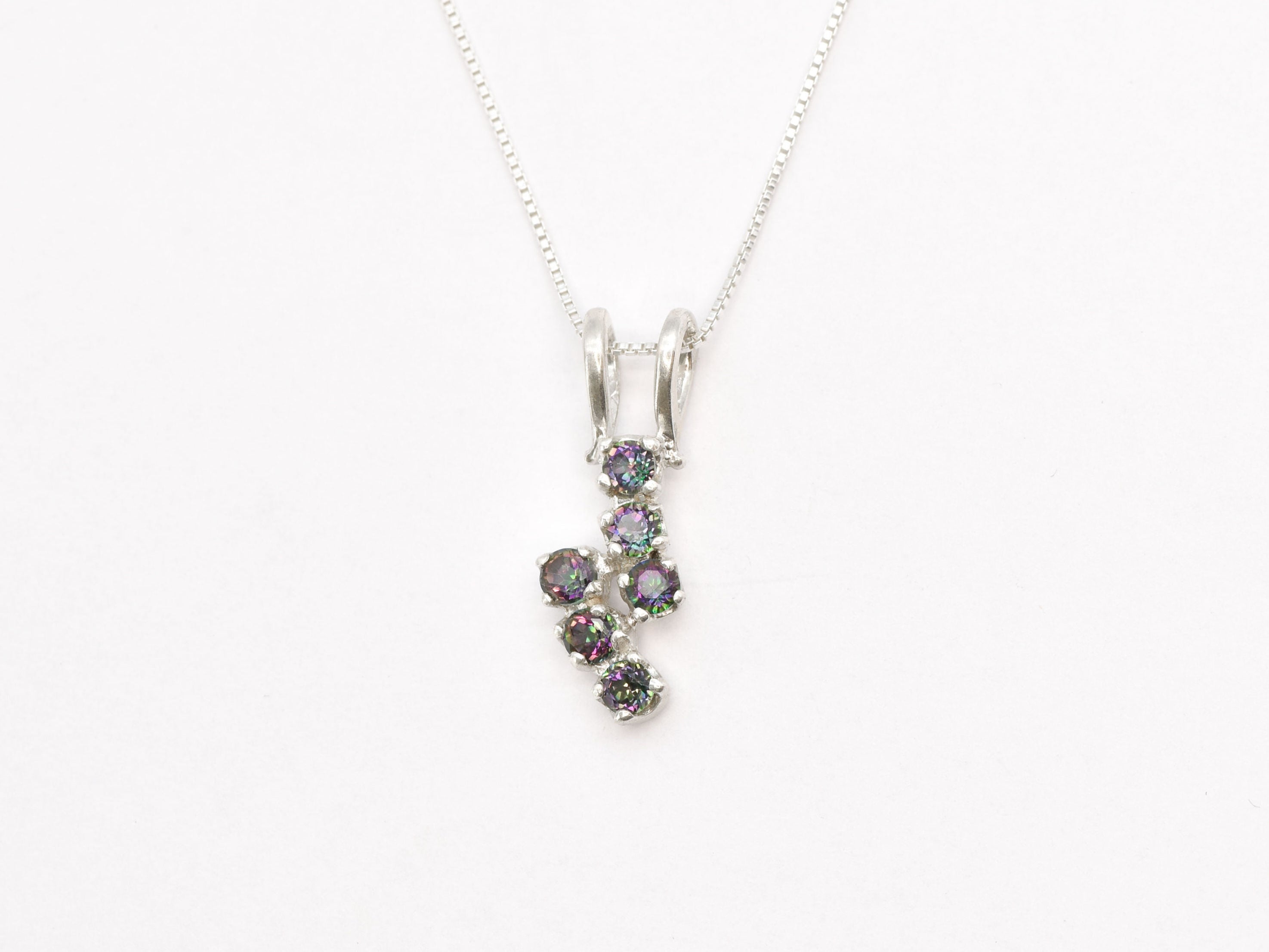 2605-P-nMYT: Sterling Silver 925 Natural Mystic Topaz