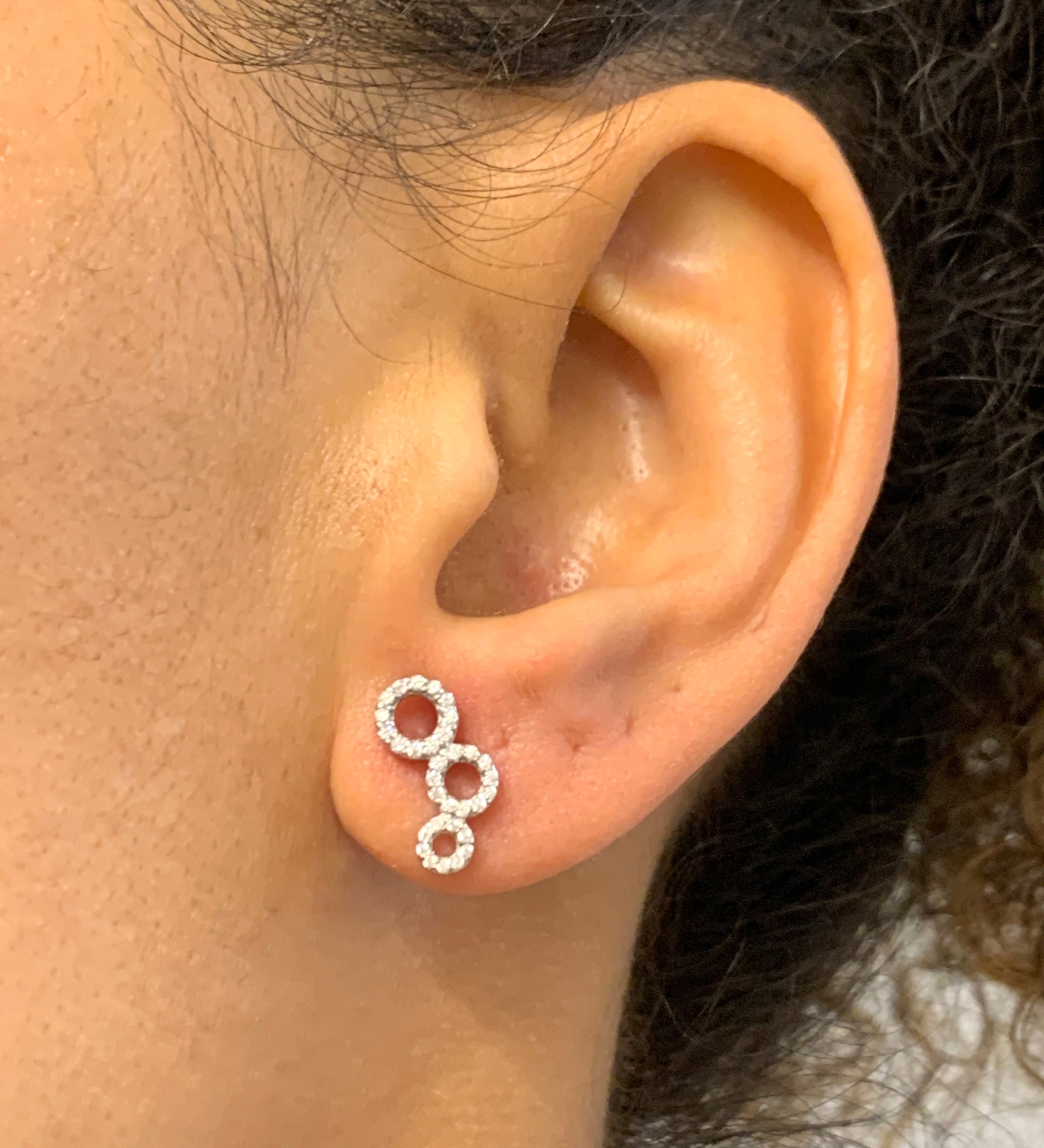 EG2032CZ-E-cCZ: Sterling Silver 925 Created CZ Diamond