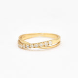 VR2020CZS-R-cCCZ: Gold Vermeil 18k Created Diamond