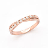 VR2020CZS-R-cCCZ: Rose Gold Vermeil Created Diamond