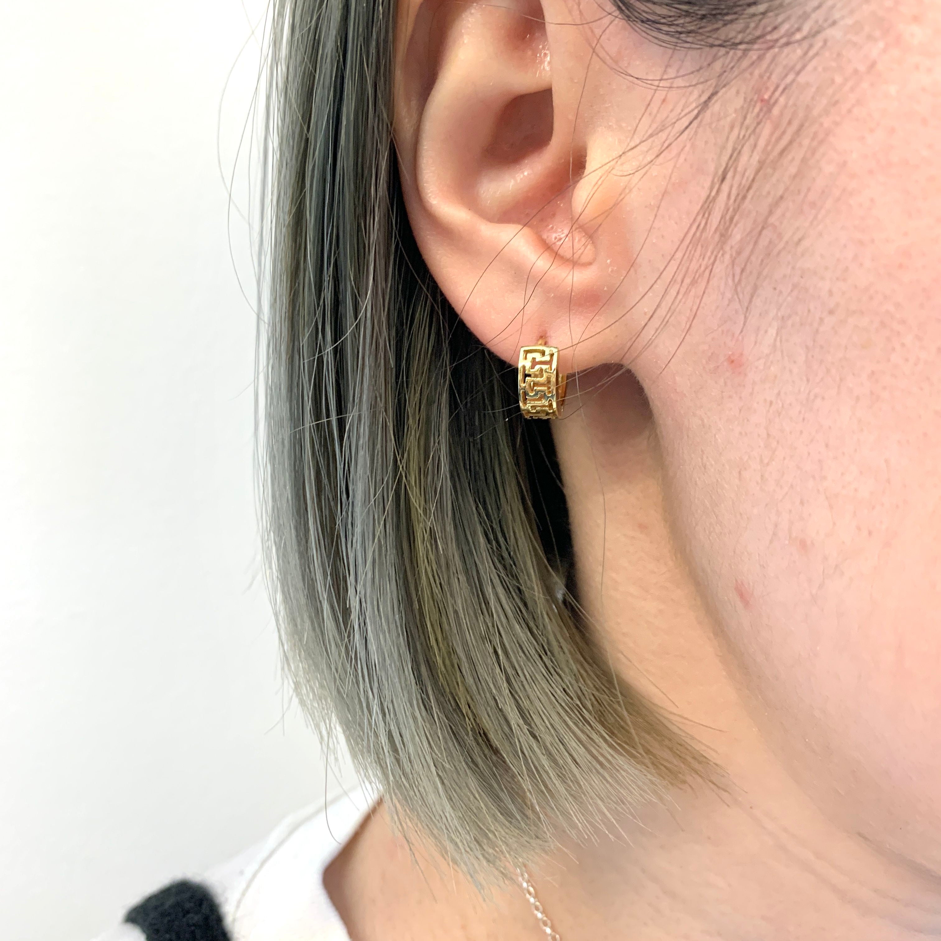 VE2043HP-E-0S: Gold Vermeil 18k