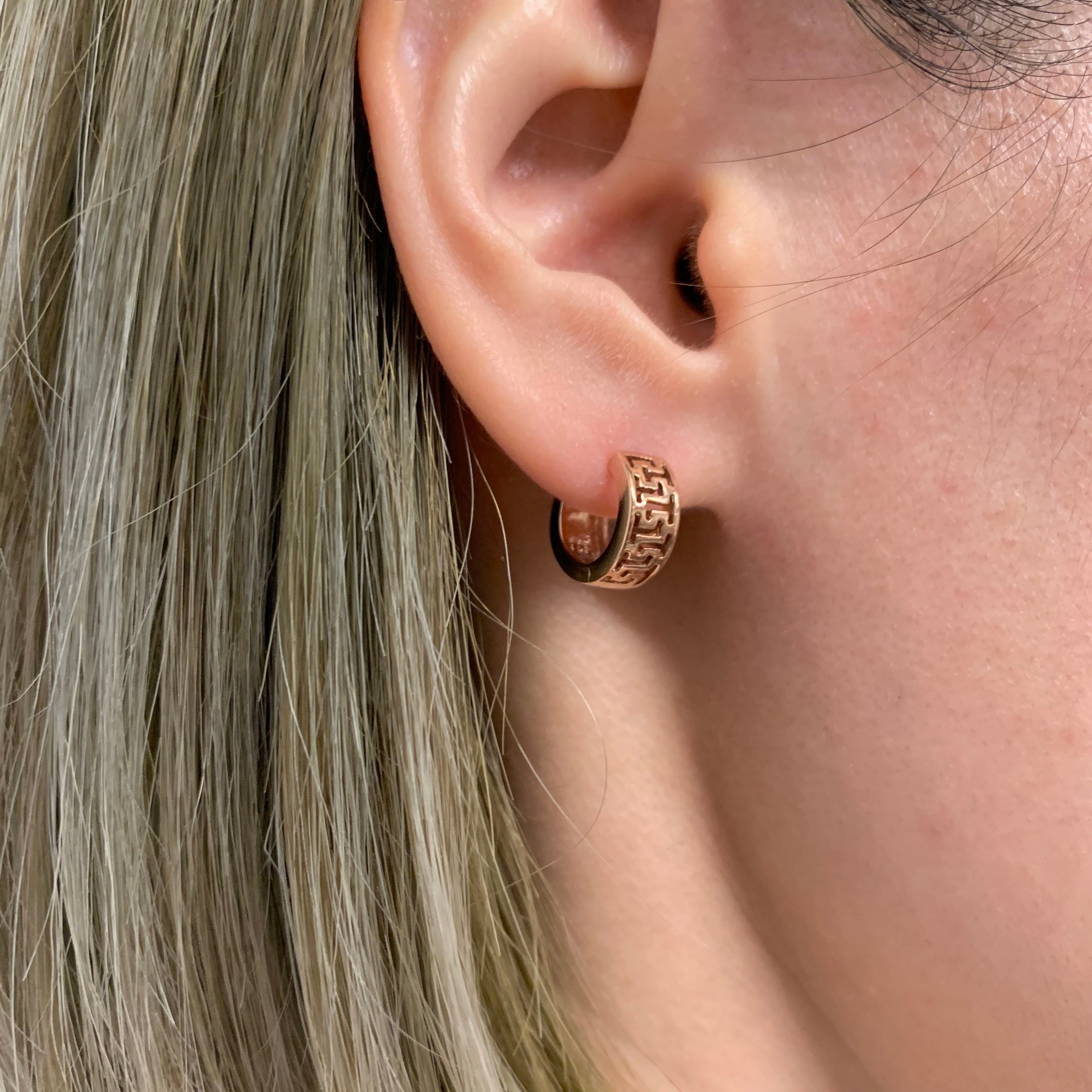 VE2043HP-E-0S: Rose Gold Vermeil