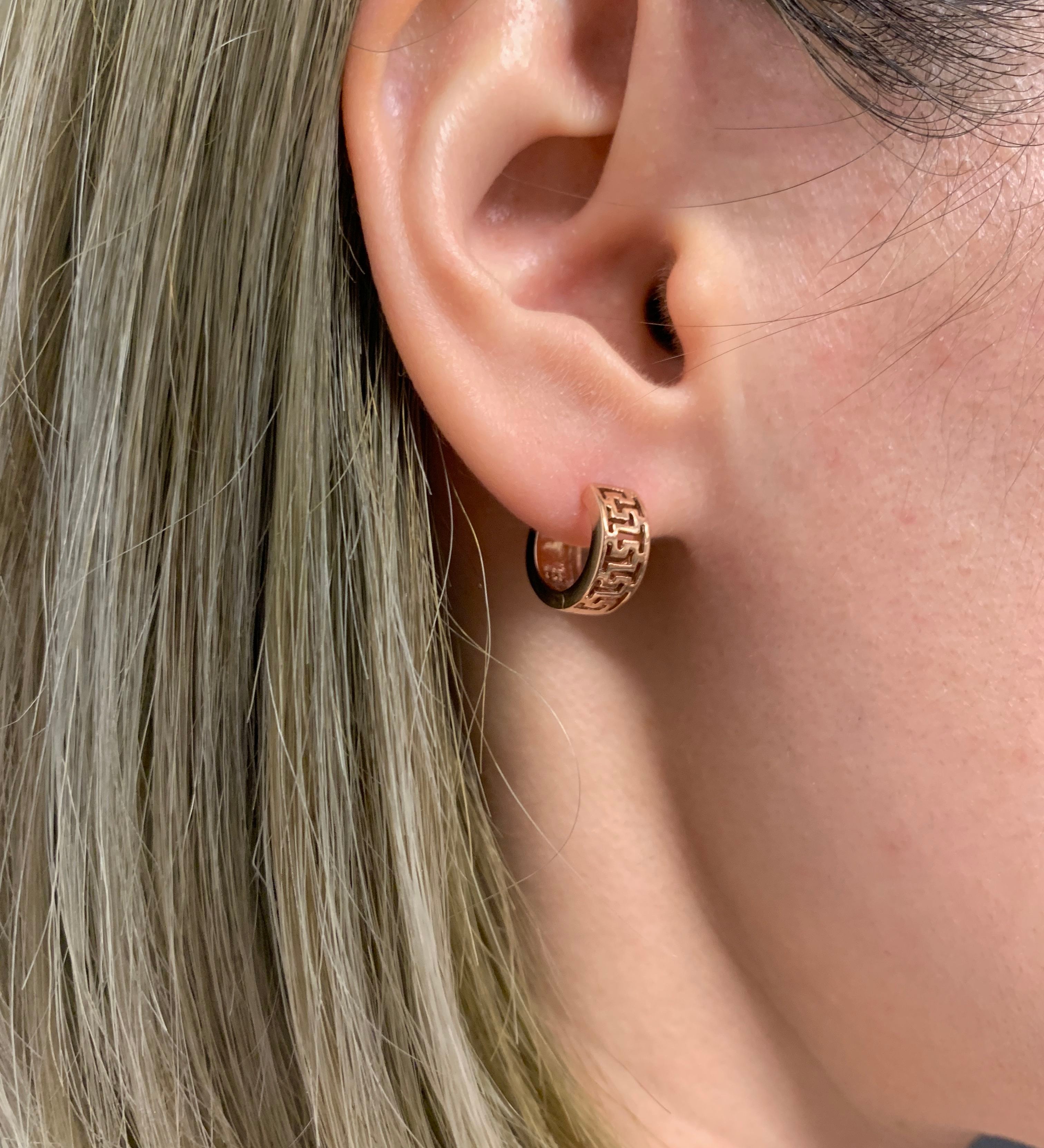 VE2043HP-E-0S: Rose Gold Vermeil