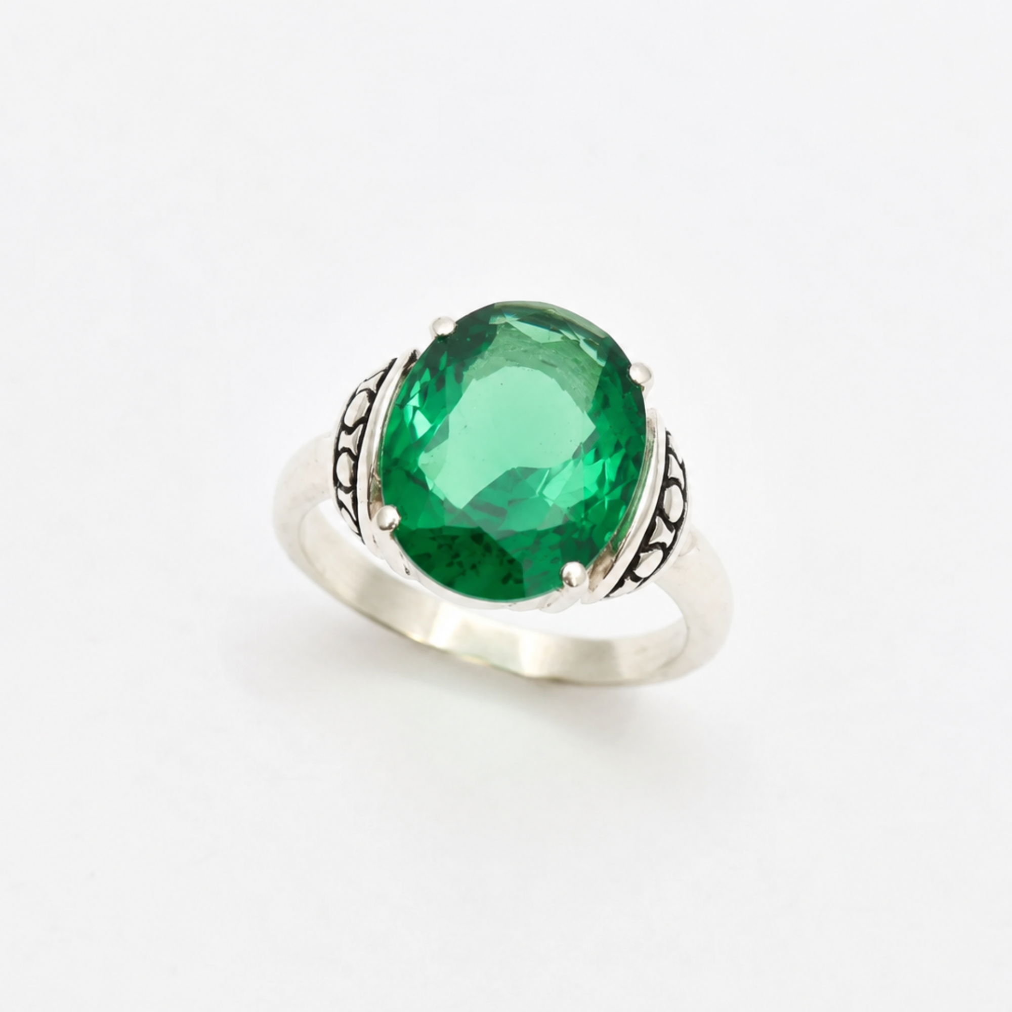 Adina Stone material options for 925 Sterling Silver, 18K Yellow Gold Vermeil, 18K White Gold Vermeil, 18K Rose Gold Vermeil.