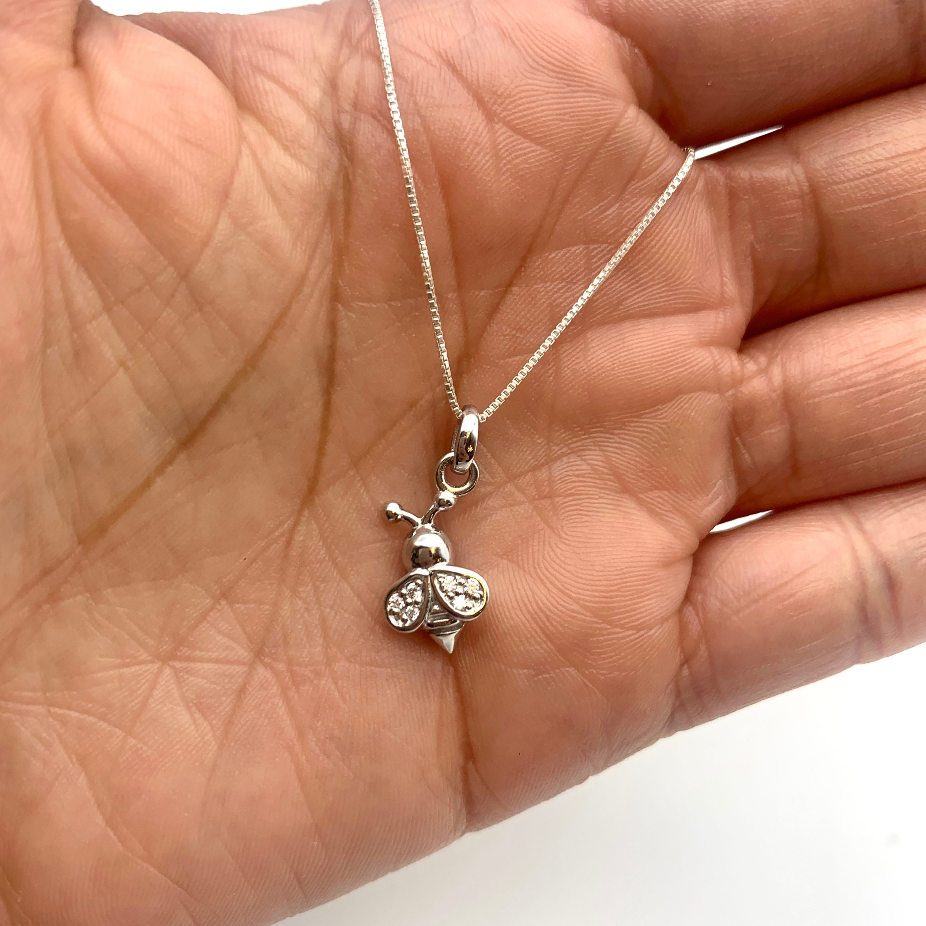 PG2018CZ-P-cCCZ: Sterling Silver 925 Created CZ Diamond