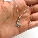 Bee Necklace - Diamond Necklace - Bee Lover Necklace