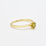 RS-029-R-nYDI: 14k Yellow Gold Diamond