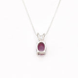 2828-P-nRUB: Sterling Silver 925 Natural Ruby