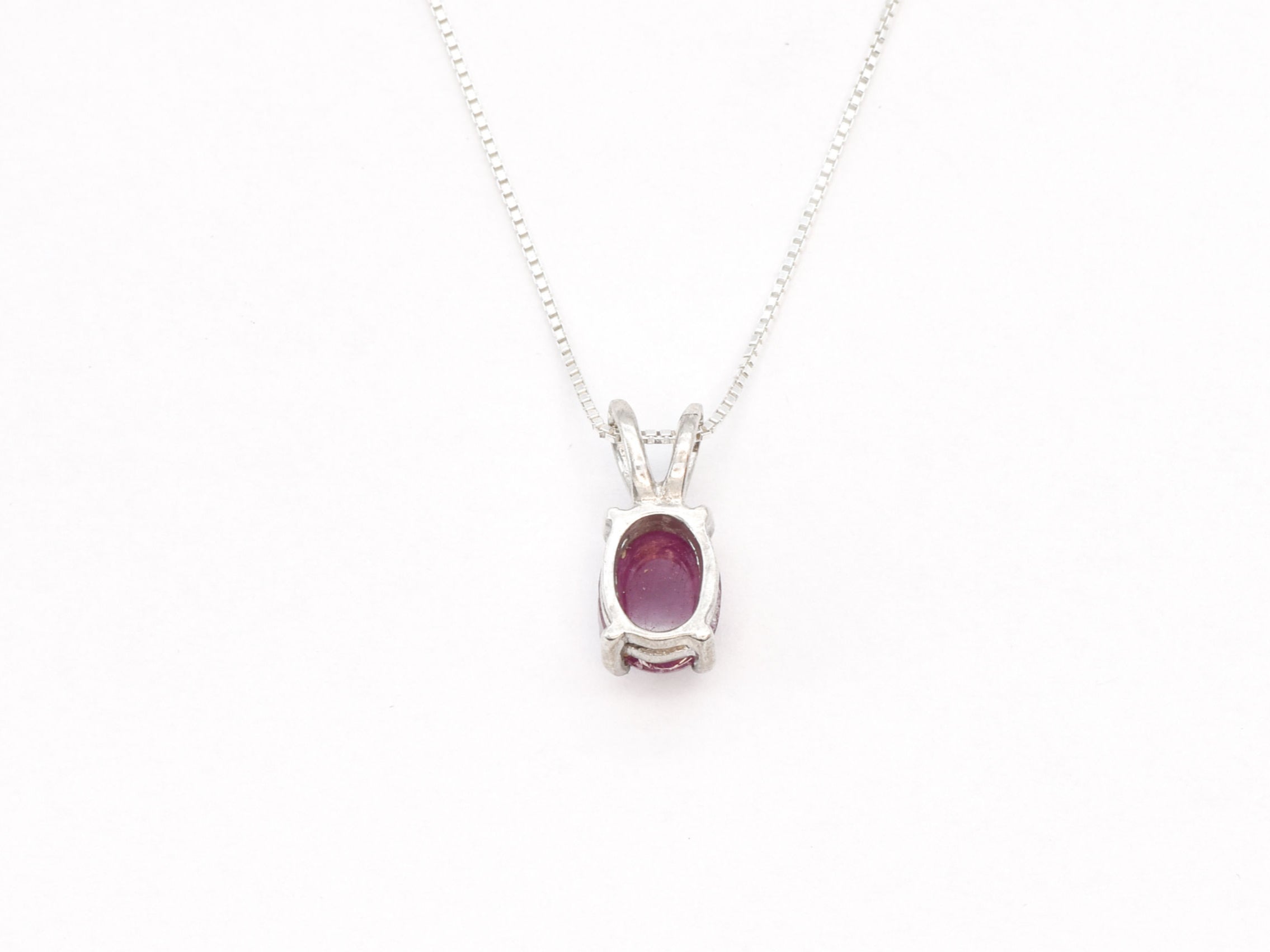 2828-P-nRUB: Sterling Silver 925 Natural Ruby