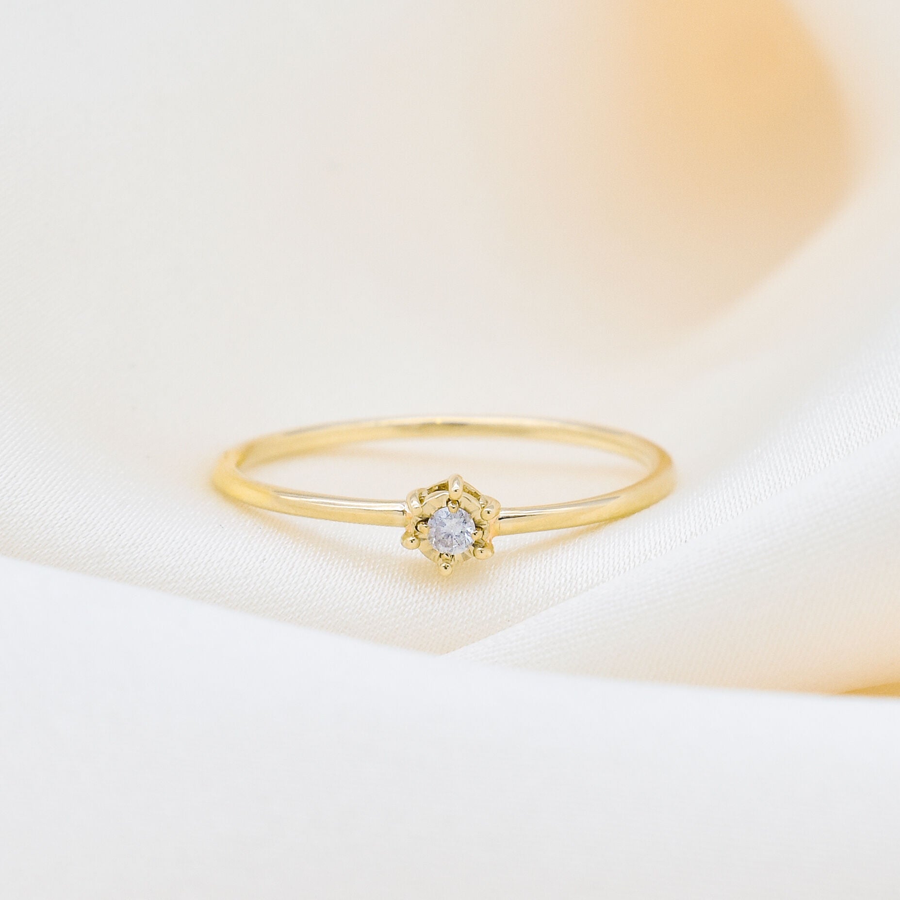 RC-C-340-R-nDIA: 14k Yellow Gold Natural Diamond