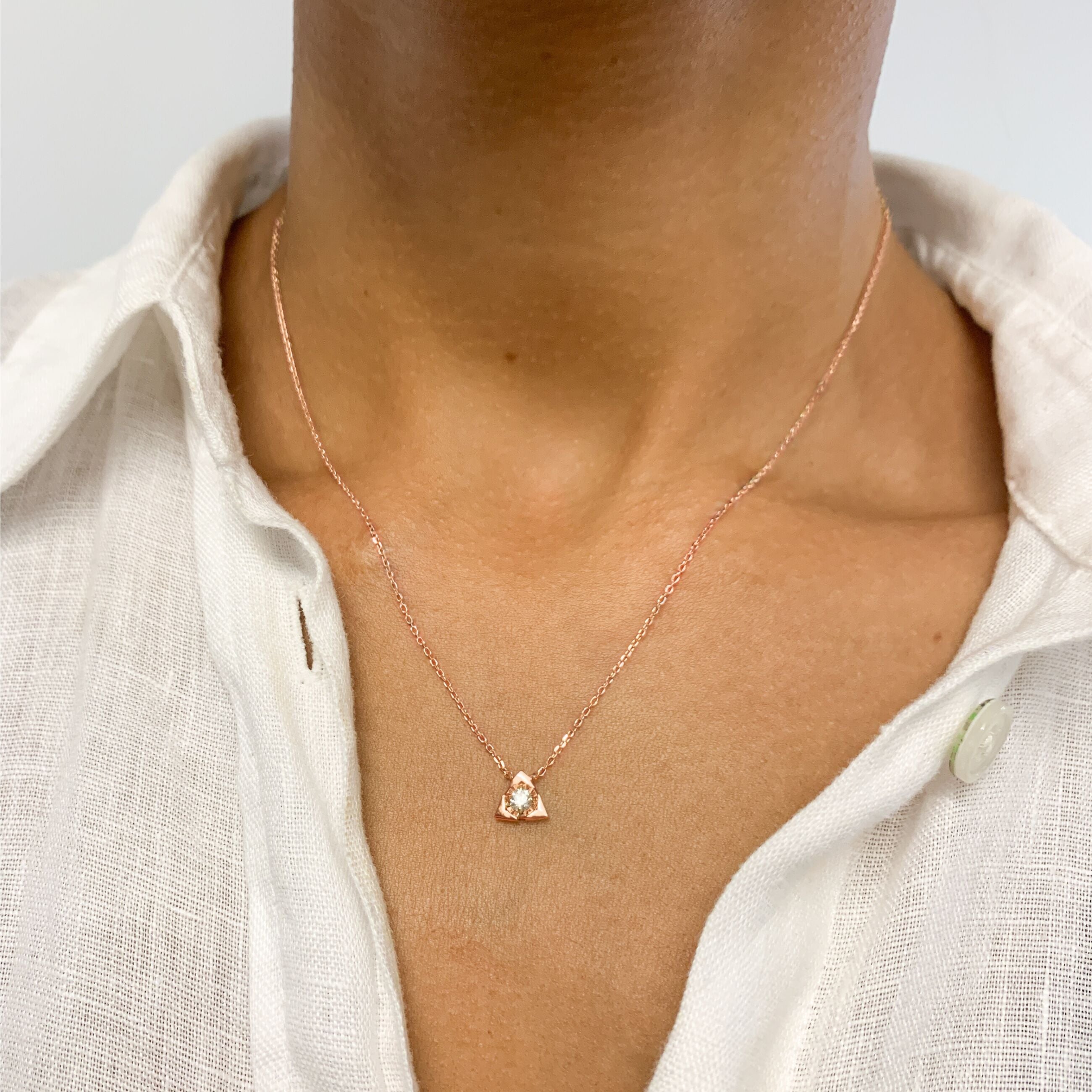 HC-145-P-nDIA: 14k Rose Gold