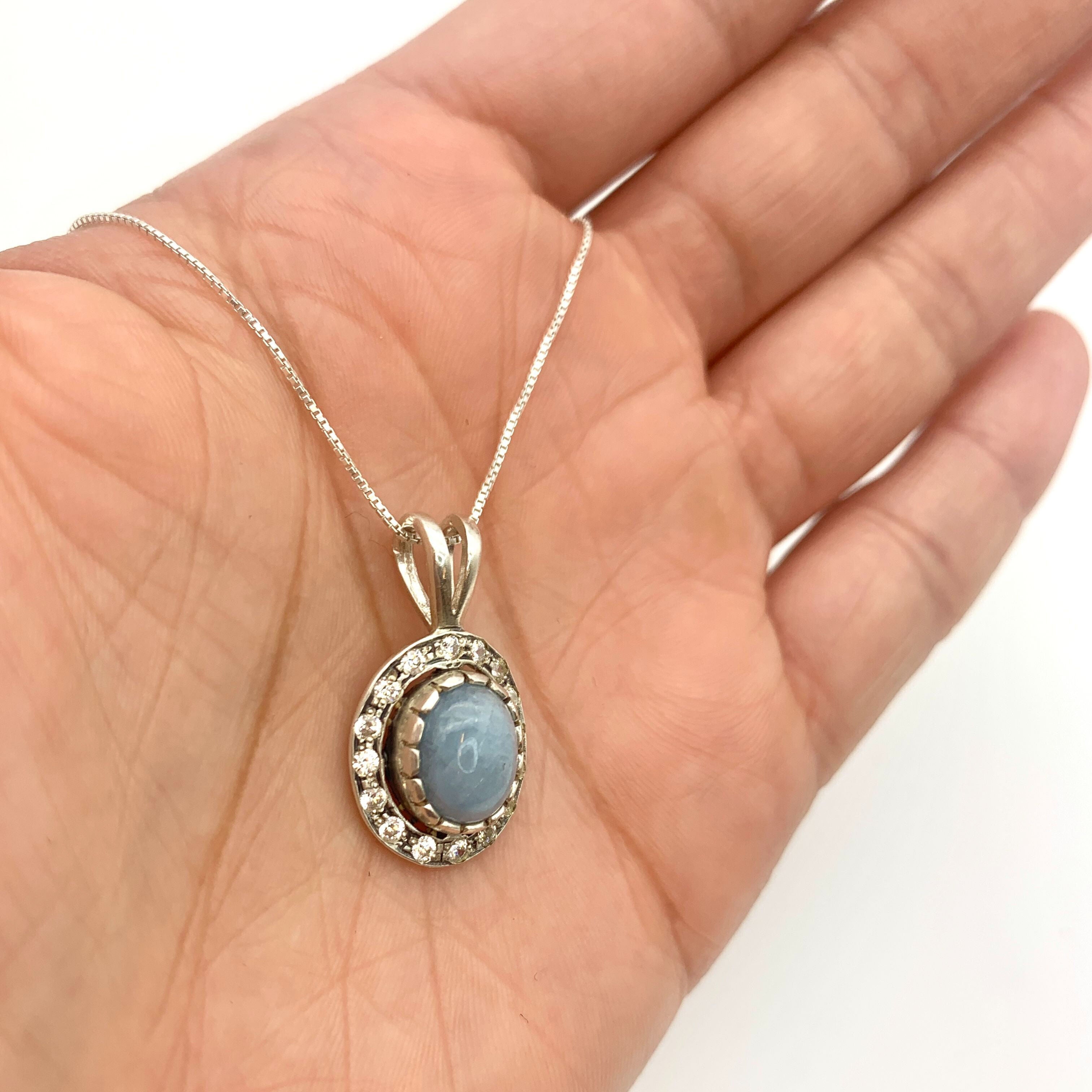 2550-P-nAQU: Sterling Silver 925