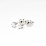 Certified Genuine Diamond Studs - Real 14k Gold Diamond Earrings - Brilliant Diamond Real Gold Earrings (41097002254402)